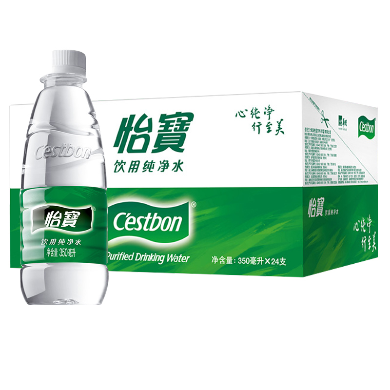 怡寶飲用純凈水350ml*24瓶/箱